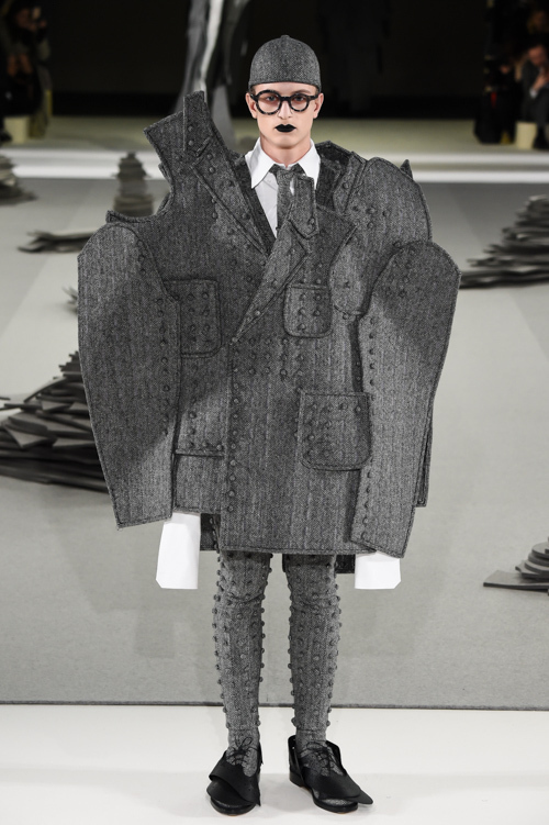 トム ブラウン(THOM BROWNE) 2017-18年秋冬メンズコレクション シルエット - 写真22