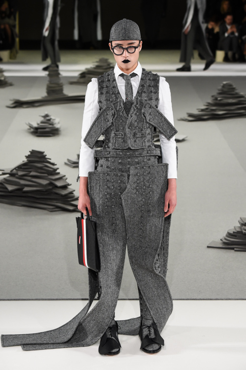 トム ブラウン(THOM BROWNE) 2017-18年秋冬メンズコレクション シルエット - 写真23