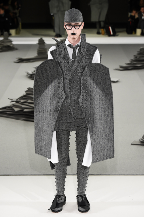 トム ブラウン(THOM BROWNE) 2017-18年秋冬メンズコレクション シルエット - 写真24