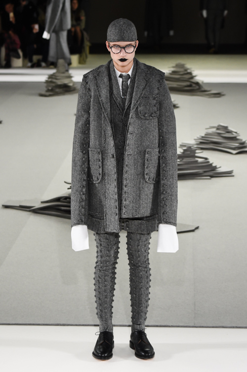 トム ブラウン(THOM BROWNE) 2017-18年秋冬メンズコレクション シルエット - 写真37