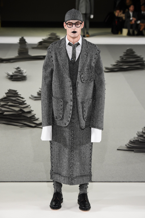 トム ブラウン(THOM BROWNE) 2017-18年秋冬メンズコレクション シルエット - 写真42