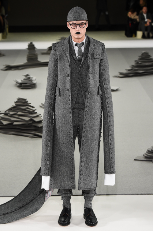 トム ブラウン(THOM BROWNE) 2017-18年秋冬メンズコレクション シルエット - 写真43