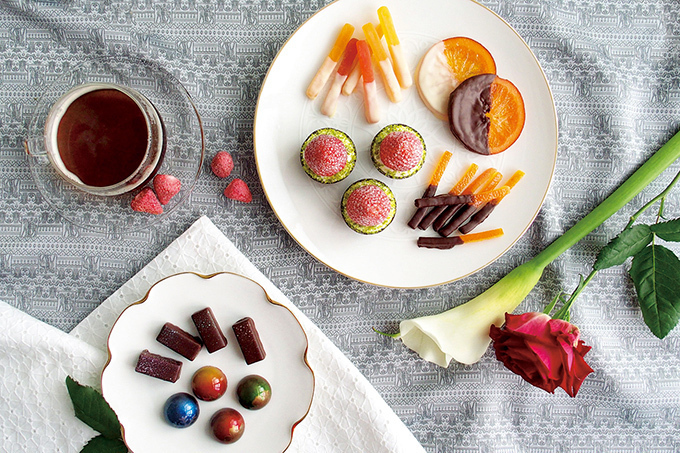 銀座千疋屋築地店のバレンタイン - 日本の四季を表現したショコラや、チョコに丸ごと苺をのせたスイーツ｜写真7