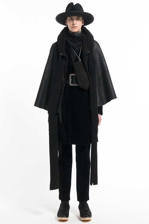 タカヒロミヤシタザソロイスト． 2017-18年秋冬｜male ケープ