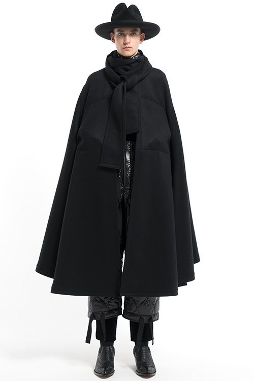 タカヒロミヤシタザソロイスト． 2017-18年秋冬｜male ケープ