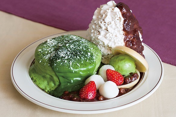 エッグスンシングス「香る、宇治抹茶パンケーキ」