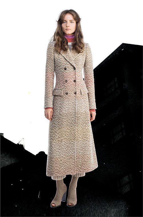 ミッソーニ 2017年プレフォール｜female ミリタリーコート