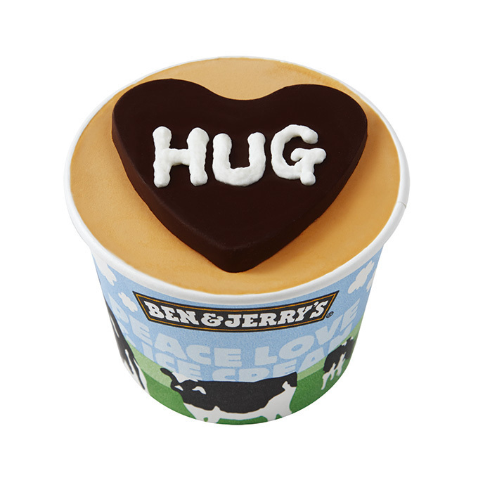ベン＆ジェリーズのアイスクリームカップケーキ、バレンタイン限定で発売 - 全6色＆3種のフレーバーで | 写真