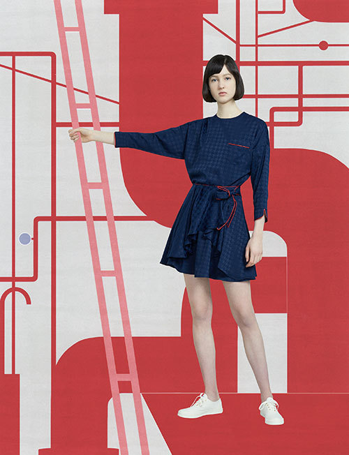 メゾン キツネ 2017年プレフォール<span>コレクション</span> - 写真8