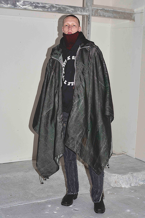 ディーティーティーケー 2017-18年秋冬｜male ポンチョ