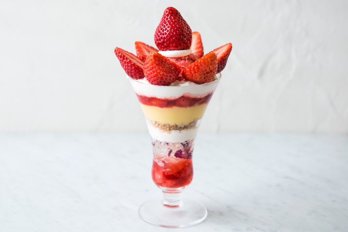J.S. パンケーキカフェから、いちごたっぷりの「ストロベリーハニーパンケーキ」や「あまおうパフェ」｜写真5