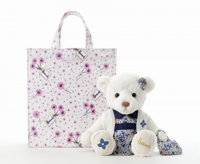 ハロッズ フローラルベア 「コーンフラワー」 Harrods フローラルベア｜三越オンラインストア