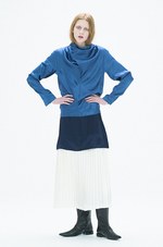 トーガ プルラ 2017年プレフォールコレクション - 縦のラインに込めた女性らしさ｜写真32