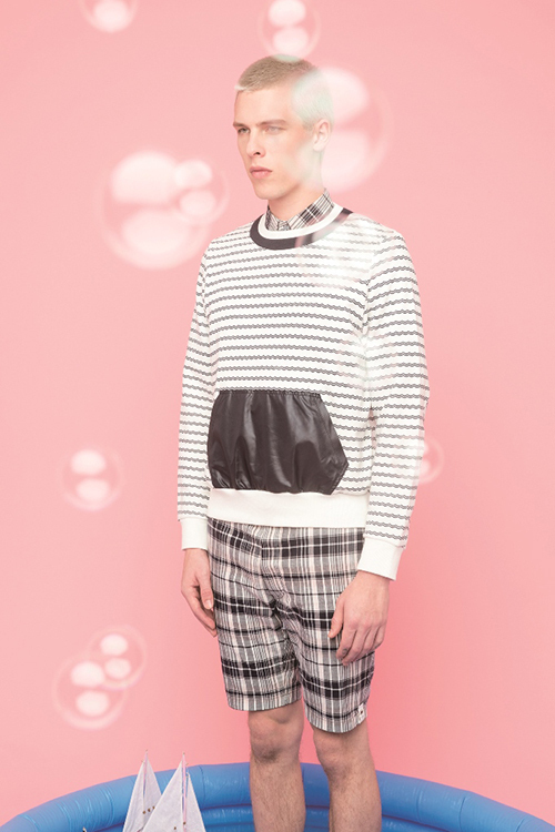 トムブラウン×コエ コラボスラックスパンツ（THOM BROWNE - koe