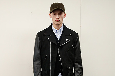 ヘリンボーン｜コム デ ギャルソン・オム 2017年秋冬コレクション - ヴィンテージミリタリーの再構築