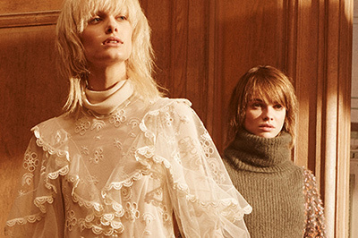 クロエ 2017年秋コレクション - ドレープと暖かいカラーパレットで描き出す、芯を持った女性像