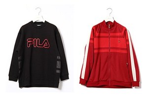 フィラ ホワイトライン、素材にこだわったロングスリーブTやトラックスーツ - アンルートとコラボ