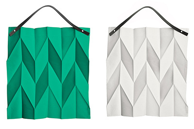 イッタラ×イッセイ ミヤケのバッグが日本初登場 - 折りをデザインに取り入れたユニセックスのバッグ