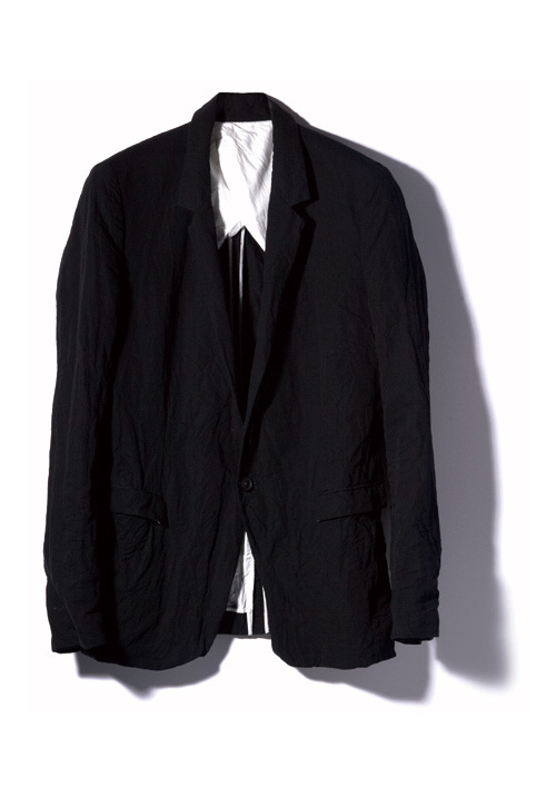KURO2012年春夏コレクション - Cotton Linen Washed Jacket ￥39,900(税込)