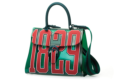 スクール｜デルヴォーの限定バッグ「ザ・ヒーロー」 - 真っ赤な数字ロゴとスケルトンのビニール素材でスポーティに