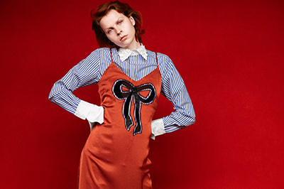 2017-18年秋冬東京コレクション｜ミュベール 2017年プレフォールコレクション  - デコレーションにはまる悪趣味な金持ち