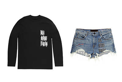 アレキサンダー ワン「NO AFTER PARTY」