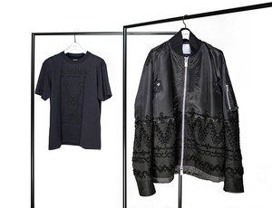 sacai、刺繍ブルゾンやダニエル・ジョンストンのロゴTなど伊勢丹新宿店メンズ館限定アイテム発売|写真1