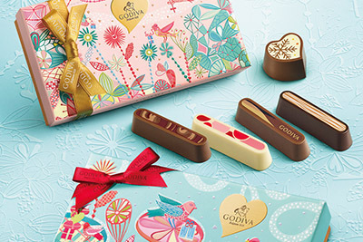 ゴディバのホワイトデーコレクション - エクレアをイメージした5種の限定チョコレート