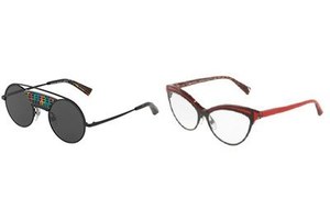 アラン ミクリ、2017春の新作アイウェア - レトロなサングラス、フェミニンなキャットフレームなど