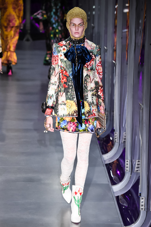 グッチ(GUCCI) 2017-18年秋冬ウィメンズコレクション シルエット - 写真5