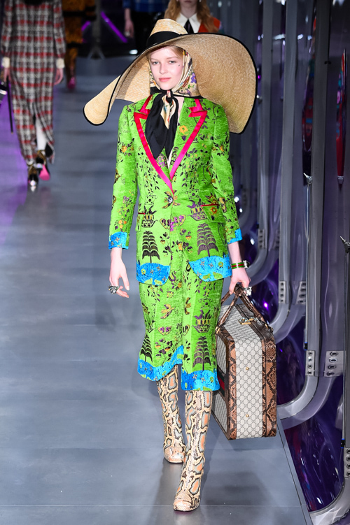 グッチ(GUCCI) 2017-18年秋冬ウィメンズコレクション シルエット - 写真11