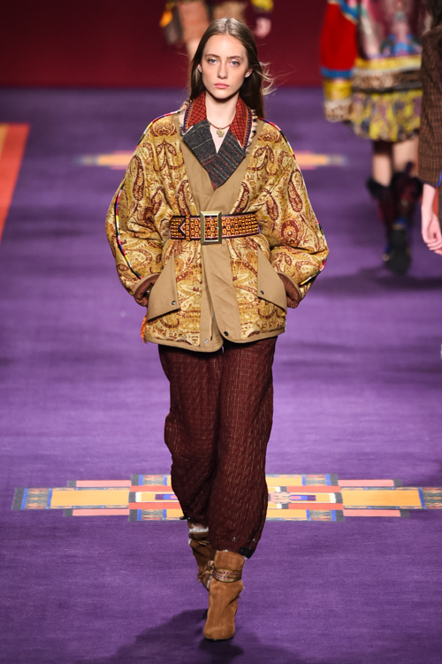 エトロ(ETRO) 2017-18年秋冬ウィメンズコレクション シルエット - 写真8