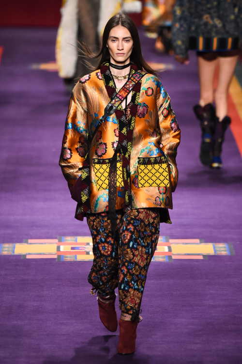 エトロ(ETRO) 2017-18年秋冬ウィメンズコレクション シルエット - 写真20