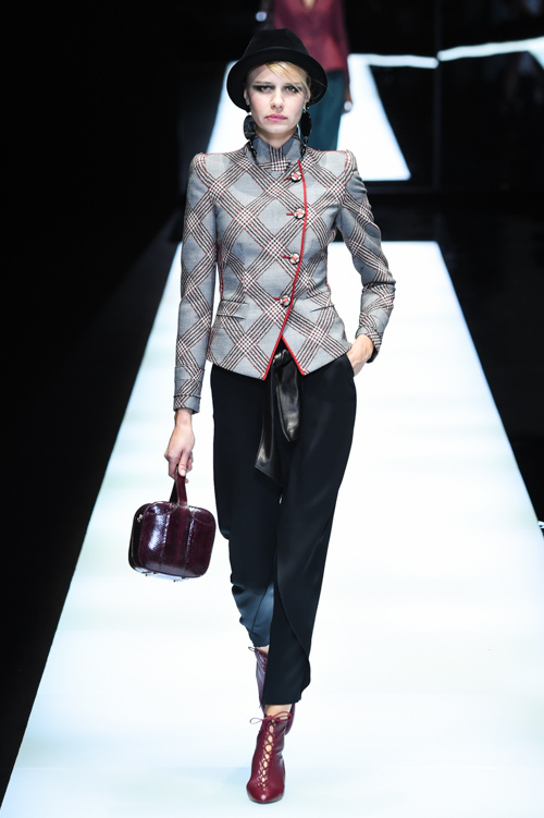 ジョルジオ アルマーニ(Giorgio Armani) 2017-18年秋冬ウィメンズコレクション シルエット - 写真5