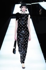 ジョルジオ アルマーニ 2017年秋冬コレクション - ジュエルカラーはテキスタイル上で輝きを増す｜写真105