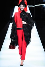 ジョルジオ アルマーニ 2017年秋冬コレクション - ジュエルカラーはテキスタイル上で輝きを増す｜写真35