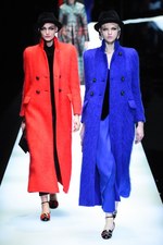 ジョルジオ アルマーニ 2017年秋冬コレクション - ジュエルカラーはテキスタイル上で輝きを増す｜写真58