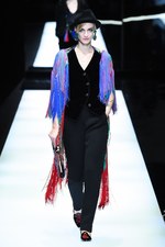 ジョルジオ アルマーニ 2017年秋冬コレクション - ジュエルカラーはテキスタイル上で輝きを増す｜写真67