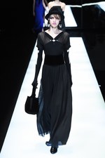 ジョルジオ アルマーニ 2017年秋冬コレクション - ジュエルカラーはテキスタイル上で輝きを増す｜写真84