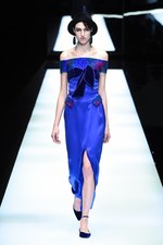 ジョルジオ アルマーニ 2017年秋冬コレクション - ジュエルカラーはテキスタイル上で輝きを増す｜写真86