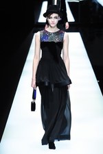 ジョルジオ アルマーニ 2017年秋冬コレクション - ジュエルカラーはテキスタイル上で輝きを増す｜写真89