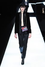 ジョルジオ アルマーニ 2017年秋冬コレクション - ジュエルカラーはテキスタイル上で輝きを増す｜写真91