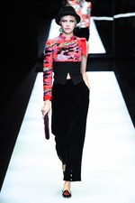 ジョルジオ アルマーニ 2017年秋冬コレクション - ジュエルカラーはテキスタイル上で輝きを増す｜写真97