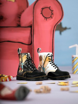 Doc Martens Beavis and Butthead Cartoon Boots Unisex Size US