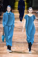 イッセイミヤケ 2017-18年秋冬コレクション - 揺らめくオーロラの光をファッションに落として｜写真19