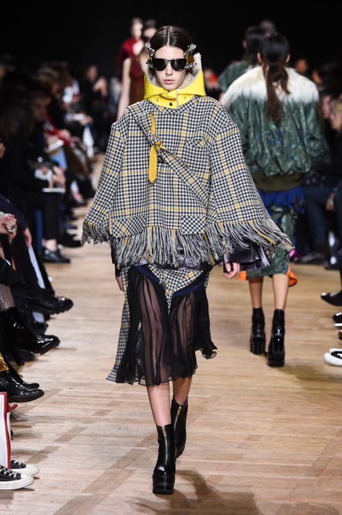 サカイ(sacai) 2017-18年秋冬ウィメンズコレクション シルエット - 写真11