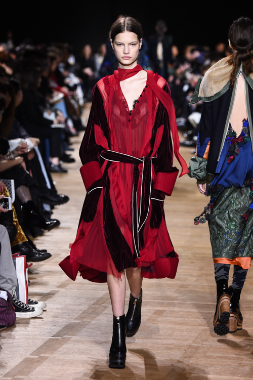 サカイ(sacai) 2017-18年秋冬ウィメンズコレクション - ファッションプレス