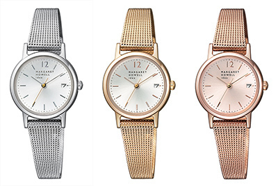 マーガレット・ハウエル アイデアの新作ウォッチ - シンプルながら洗練されたデザイン