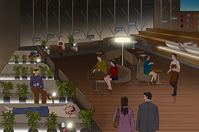 「ネスカフェ×フランスベッド 睡眠カフェ」