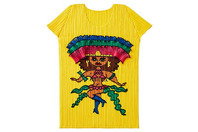 プリーツ プリーズ イッセイ ミヤケ「YOROKONBU-CHAN」Tシャツ、昆布を 